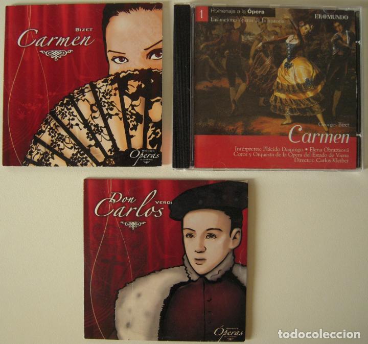 CDs de m&uacute;sica: LOTE DE 3 CD&acute;s DE OPERA - Foto 1