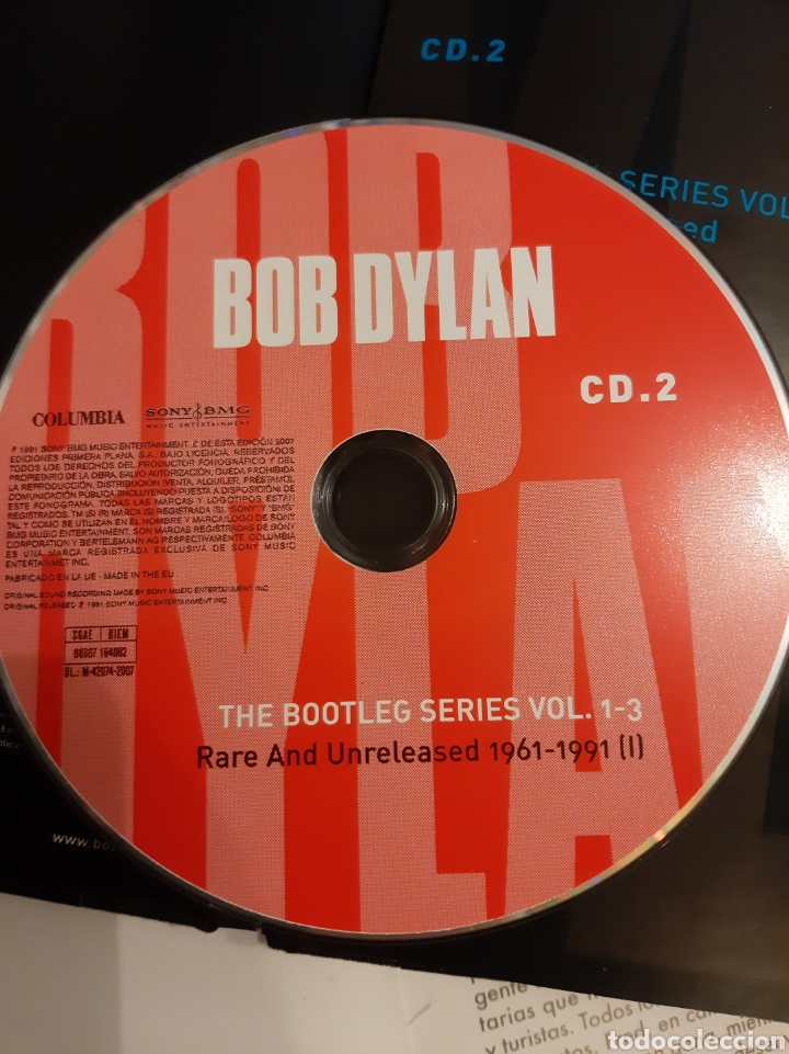 CDs de m&uacute;sica: BOB DYLAN 4 CDS CON LIBRO COLUMBIA 1991 - Foto 4