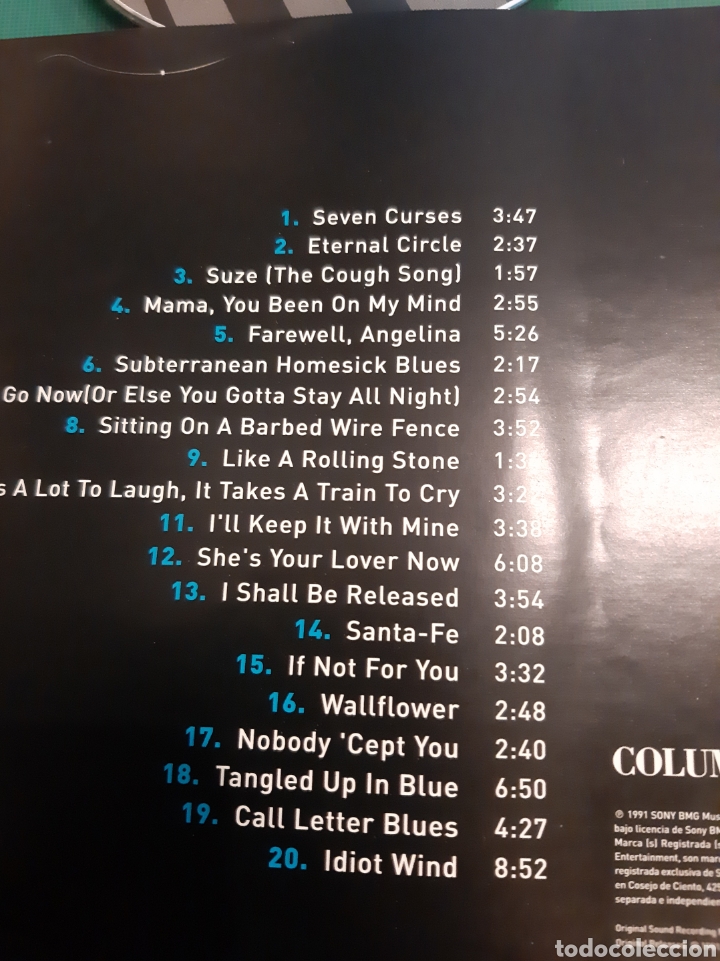 CDs de m&uacute;sica: BOB DYLAN 4 CDS CON LIBRO COLUMBIA 1991 - Foto 13