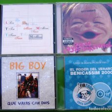 CDs de Música: LOTE 4 CDS (LIN TON TAUN - BIG BOY - BENICASSIM 2000 - HAPPY MONDAYS). Lote 217756936