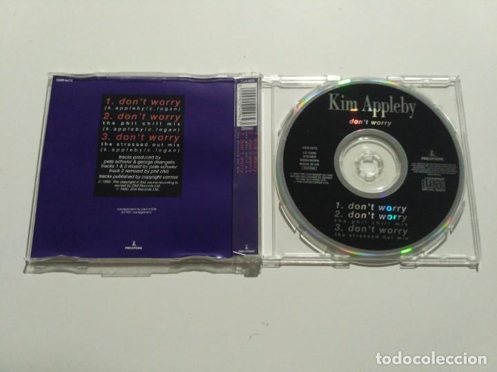 CDs de m&uacute;sica: Kim Appleby - Dont Worry (CD, Single) - Foto 2