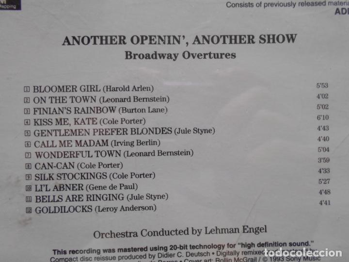 CDs de m&uacute;sica: CD ANOTHER OPENIN, ANOTHER SHOW - BROADWAY OVERTURES (9G) - Foto 2
