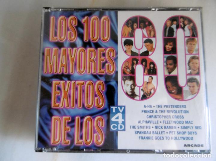 CDs de m&uacute;sica: LOS MAYORES EXITOS DE LOS OCHENTA-4 CDS - Foto 1