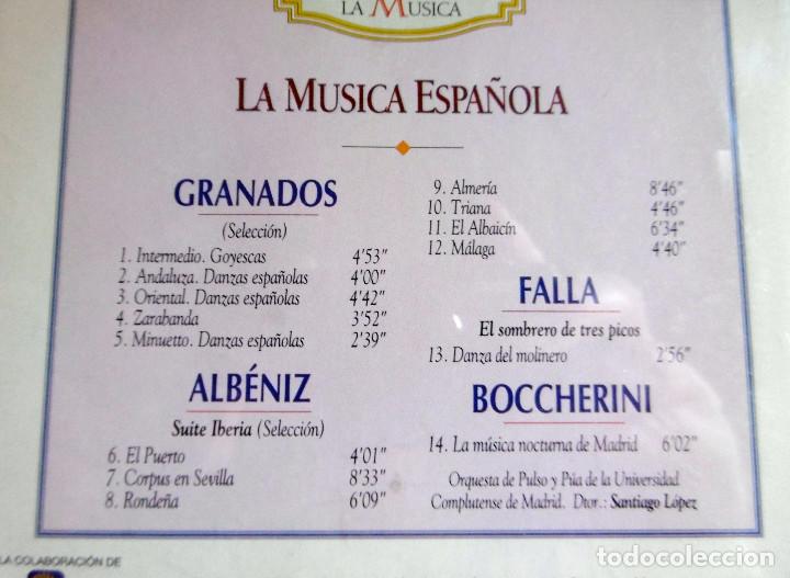 CD de M&uacute;sica: LA MUSICA ESPA&Ntilde;OLA