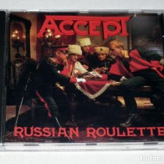CDs de Música: CD ACCEPT - RUSSIAN ROULETTE. Lote 217892585