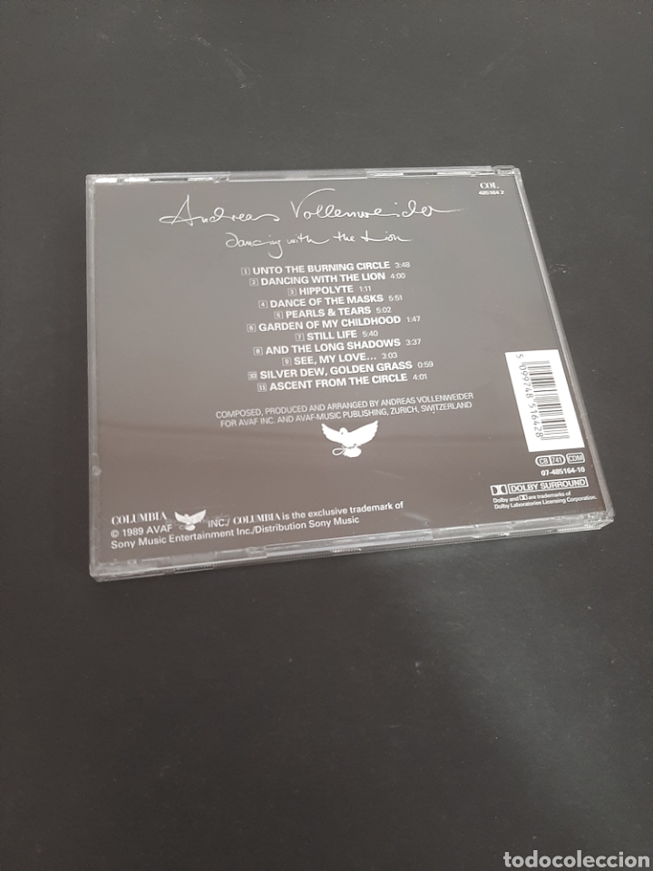 CDs de m&uacute;sica: SCD69 Andreas wollenweider -CD SEGUNDA MANO - Foto 2