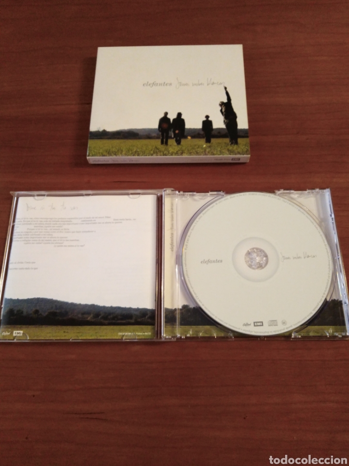 CDs de m&uacute;sica: Elefantes - Somos nubes blancas - Cd - Foto 3