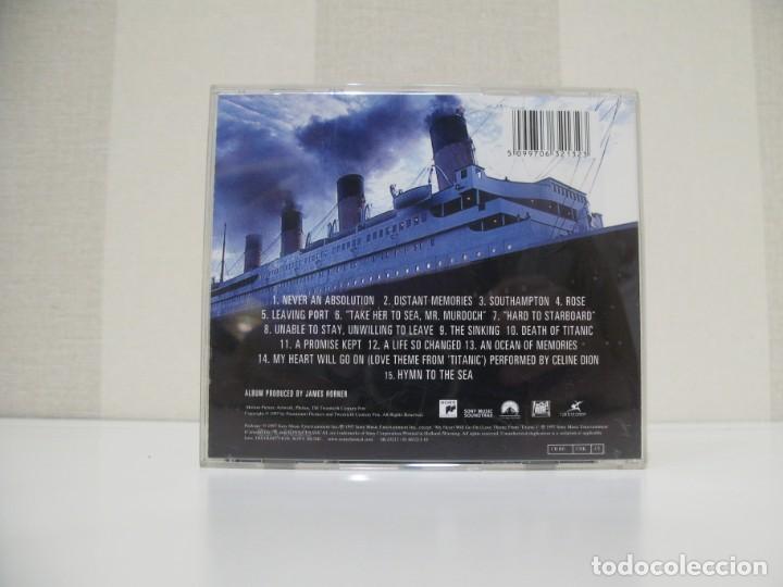 CDs de m&uacute;sica: Cd Banda sonora TITANIC. 1997 - Foto 3
