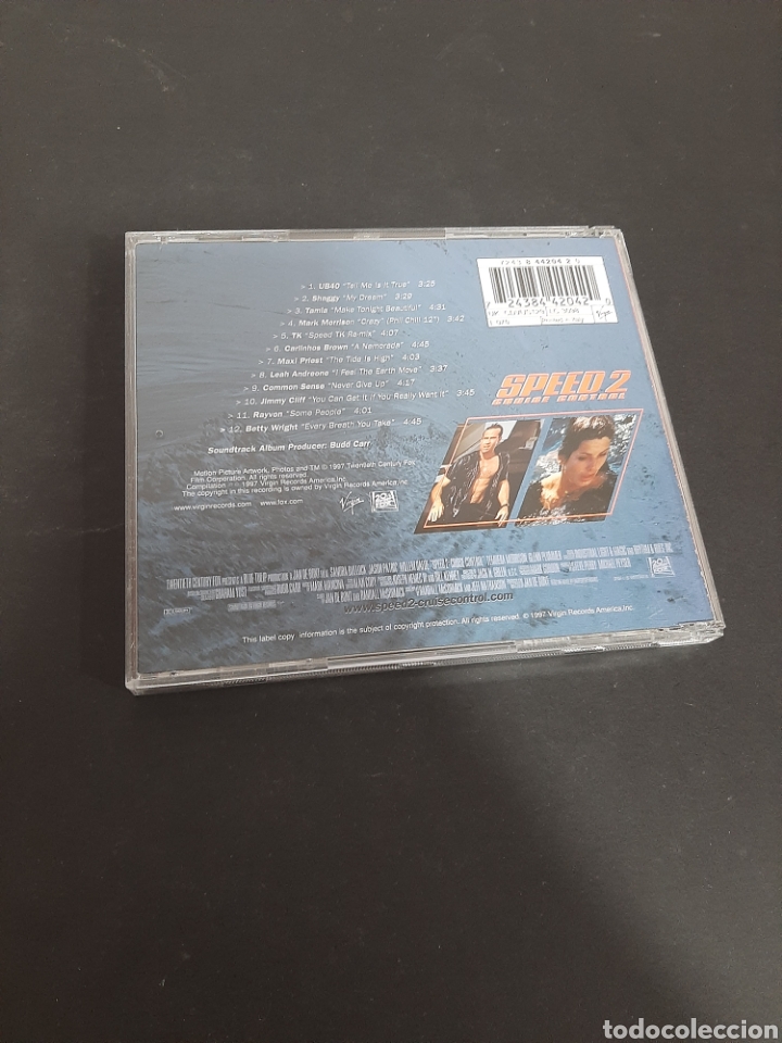 CDs de m&uacute;sica: SCD105 speed 2 -CD SEGUNDA MANO - Foto 2