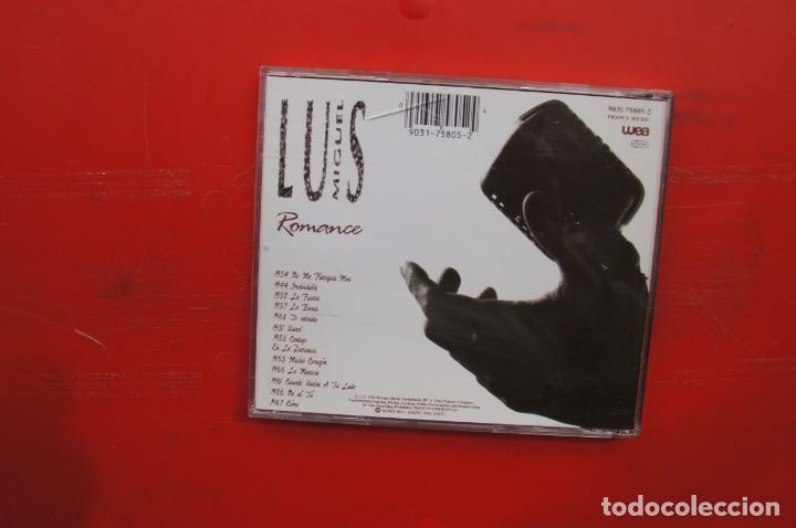 CDs de m&uacute;sica: CD DE MUSICA : LUIS MIGUEL - ROMANCES - Foto 2