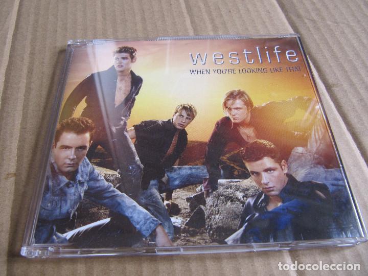 CDs de m&uacute;sica: WESTLIFE / WHEN YOU&acute;RE LOOKING LIKE THAT (CD SINGLE 2001) - Foto 1