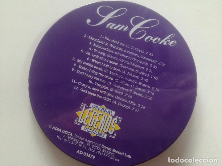 CDs de m&uacute;sica: SAM COOKE -Original Legends - CD METAL BOX 1996 - Foto 2