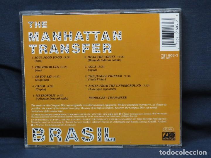 CDs de m&uacute;sica: THE MANHATTAN TRANSFER - BRASIL - CD - Foto 2