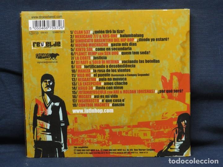 CDs de m&uacute;sica: LATINHOP - VOL 1 - CD - Foto 2