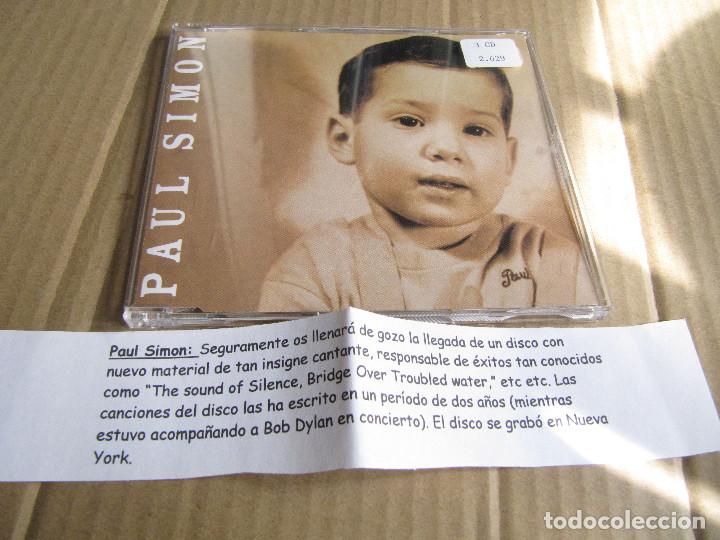 CDs de m&uacute;sica: PAUL SIMON-OLD CD SINGLE CADENA 100 - Foto 1