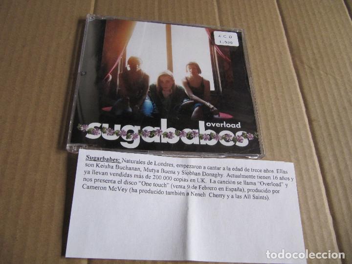 CDs de m&uacute;sica: SUGARBABES. OVERLOAD. CD SINGLE CADENA 100 - Foto 1