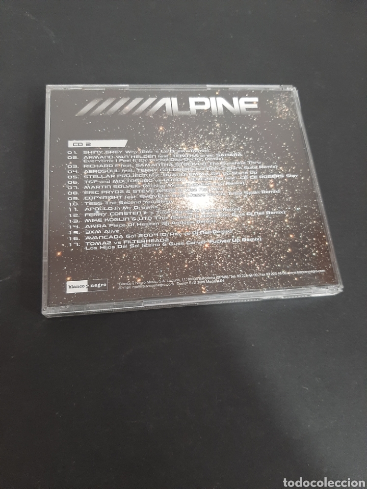 CDs de m&uacute;sica: SCD96 Alpine cd 2-CD SEGUNDA MANO - Foto 2