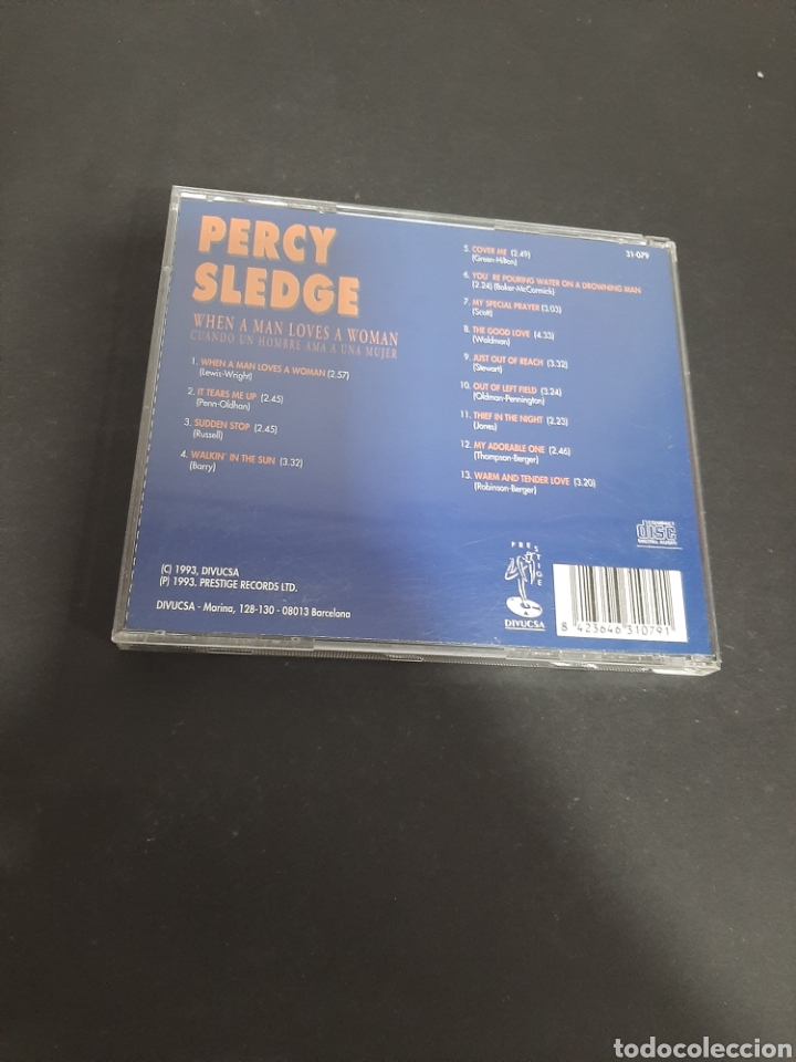 CDs de m&uacute;sica: SCD104 Percy sledge&nbsp; -CD SEGUNDA MANO - Foto 2