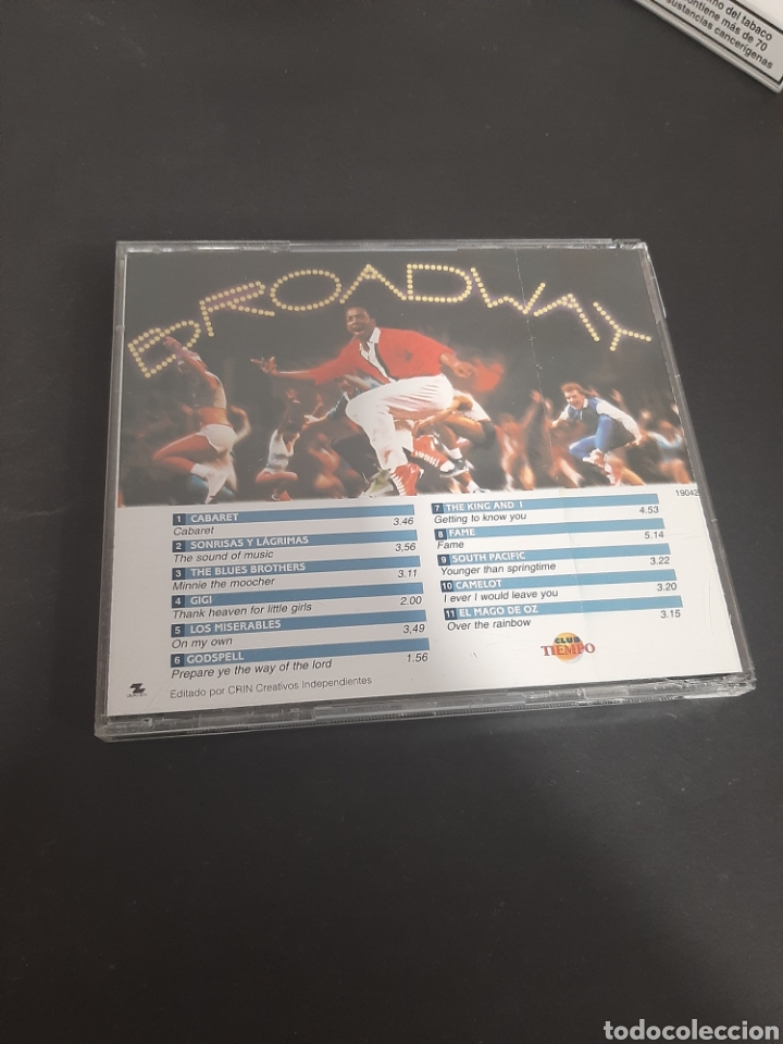 CDs de m&uacute;sica: SCD104 Broadway &nbsp;&nbsp; -CD SEGUNDA MANO - Foto 2
