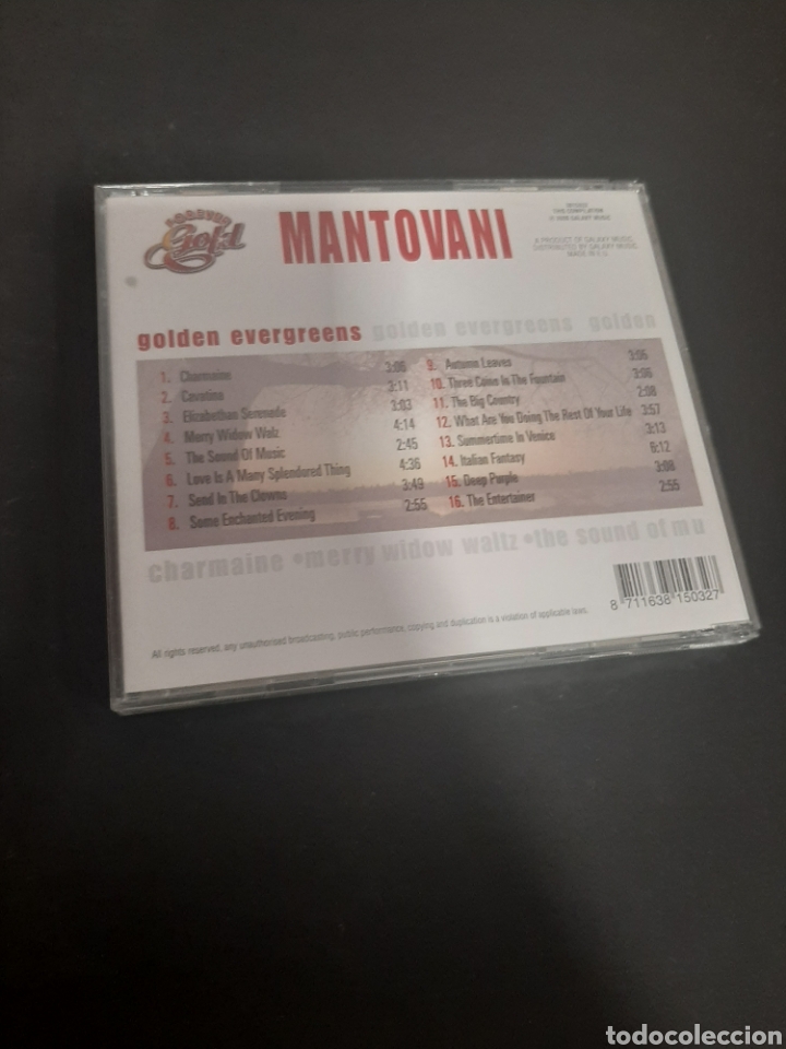 CDs de m&uacute;sica: SCD104 Mantovani -CD SEGUNDA MANO - Foto 2