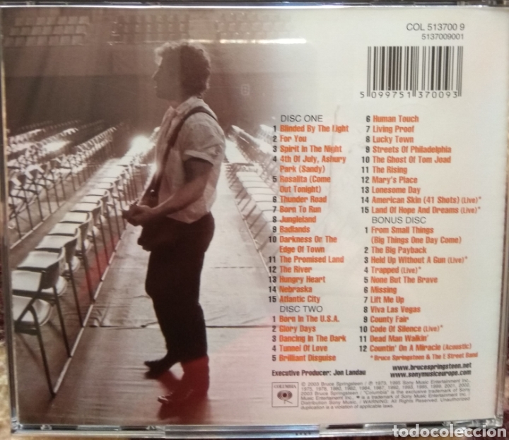 CDs de m&uacute;sica: Bruce Springsteen&nbsp;?&ndash;&nbsp;The Essential Bruce Springsteen - Foto 2