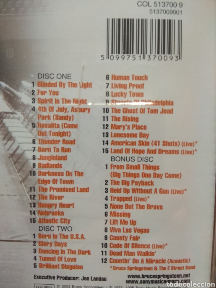 CDs de m&uacute;sica: Bruce Springsteen&nbsp;?&ndash;&nbsp;The Essential Bruce Springsteen - Foto 3