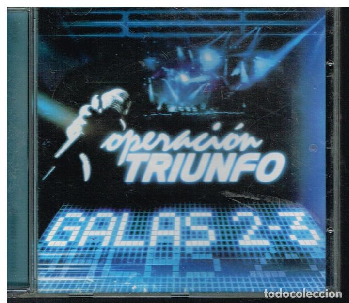 CDs de m&uacute;sica: OPERACION TRIUNFO - GALAS 2 Y 3 - CD 2005 - Foto 1