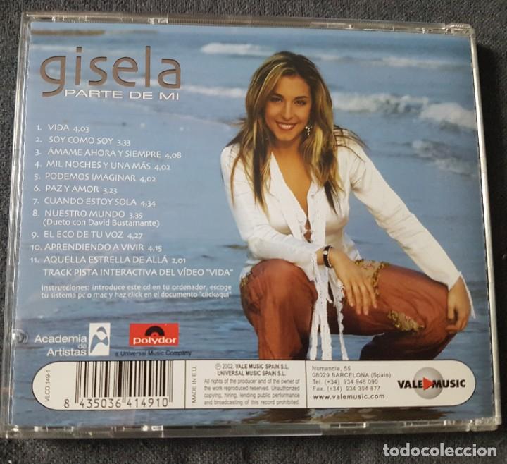 CDs de m&uacute;sica: Gisela CD 2002 parte de m&iacute; - Foto 2