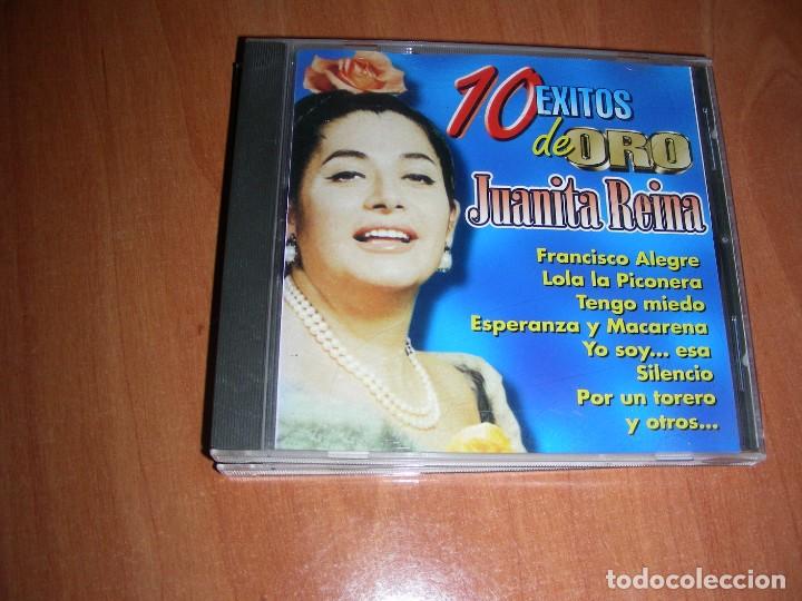 CDs de m&uacute;sica: CD 10 EXITOS DE ORO JUANITA REINA - Foto 1