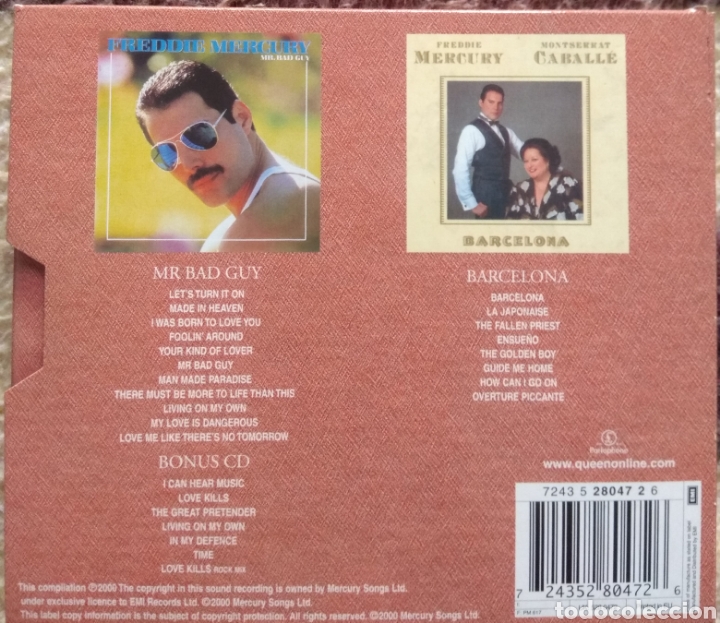 CDs de m&uacute;sica: Freddie Mercury&nbsp;?&ndash;&nbsp;Solo - Foto 2