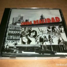 CDs de Música: CRUDA REALIDAD CD MEGA RARE SPANISH HEAVY 1994-AVALANCH-MAGO DE OZ-SHALOM-ZARPA-CODA-SANGRE AZUL. Lote 218251310
