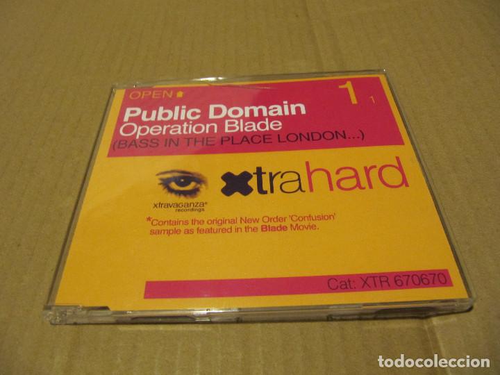 CDs de m&uacute;sica: PUBLIC DOMAIN / OPERATION BLADE - Foto 1