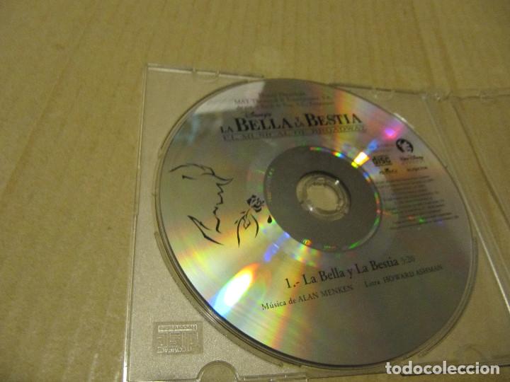 CDs de m&uacute;sica: LA BELLA Y LA BESTIA - EL MUSICAL CD SINGLE - Foto 2