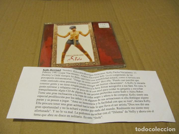 CDs de m&uacute;sica: KELLY ROWLAND STOLE CD CADENA 100 - Foto 1