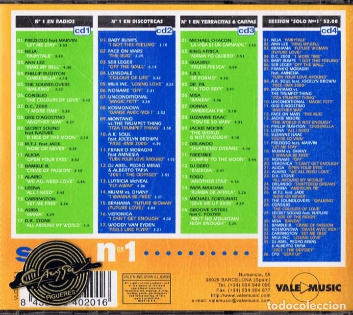 CDs de m&uacute;sica: SOLO N&ordm; 1 LOS 50 &Eacute;XITOS DEL MOMENTO ( 4 CD&acute;S) - Foto 2