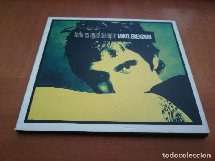 CDs de M&uacute;sica: MIGUEL ERENTXUN. TODO ES IGUAL SIEMPRE. CD DIGIPACK PROMO CON 4 TEMAS. BUEN ESTADO
