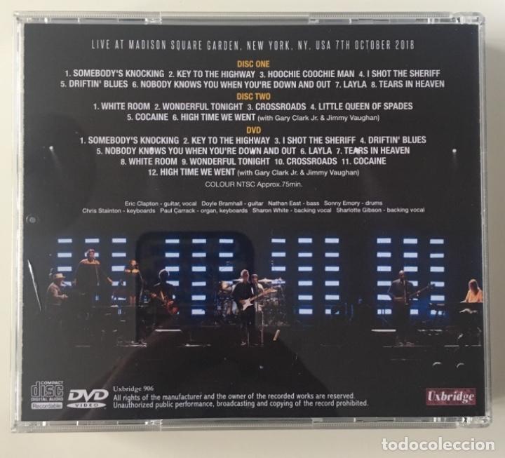 CDs de m&uacute;sica: 2CD / DVD ERIC CLAPTON MADISON SQUARE GARDEN 2018 - Foto 2