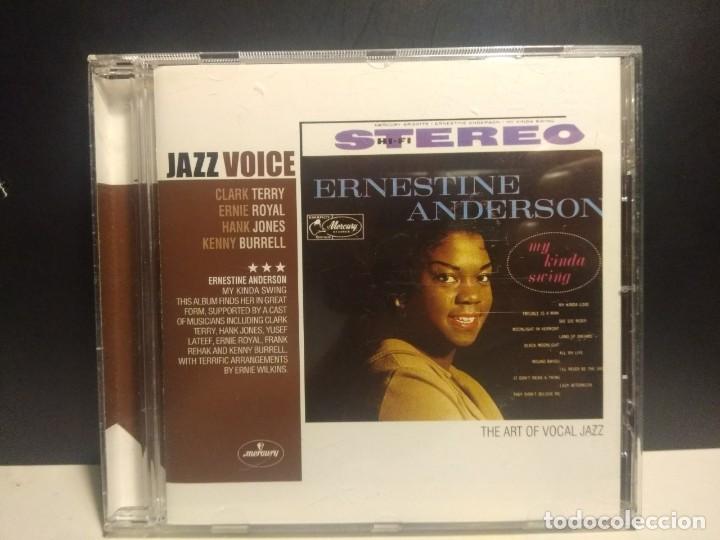 CDs de m&uacute;sica: CD ERNESTINE ANDERSON - MY KINDA SWING - Foto 1