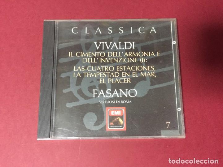 CDs de M&uacute;sica: CD CLASSICA EMI LA VOZ DE SU AMO VIVALDI LAS CUATRO 4 ESTACIONES LA TEMPESTAD EN EL MAR EL PLACER