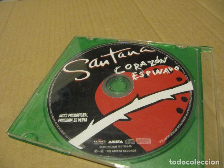 CDs de m&uacute;sica: PROMO CD - SANTANA - CORAZON ESPINADO - Foto 1