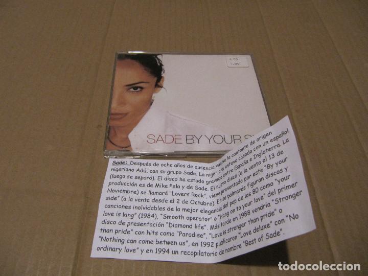 CDs de m&uacute;sica: SADE. BY YOUR SIDE CD CADENA 100 - Foto 1