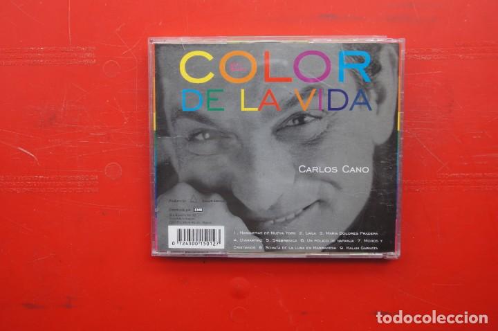 CDs de m&uacute;sica: C D CARLOS CANO &rdquo;EL COLOR DE LA VIDA&rdquo; - Foto 2