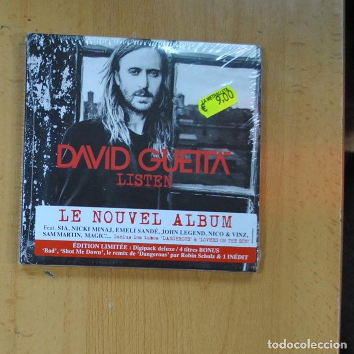 CDs de m&uacute;sica: DAVID GHETTA - LISTEN - CD + DVD - Foto 1