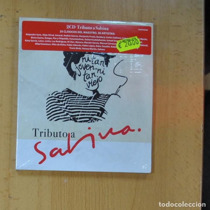 CDs de m&uacute;sica: VARIOS - TRIBUTO A SABINA - 2 CD - Foto 1