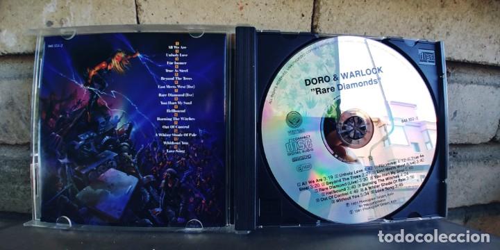 CDs de m&uacute;sica: DORO & WARLOCK-CD RARE DIAMONDS - Foto 3