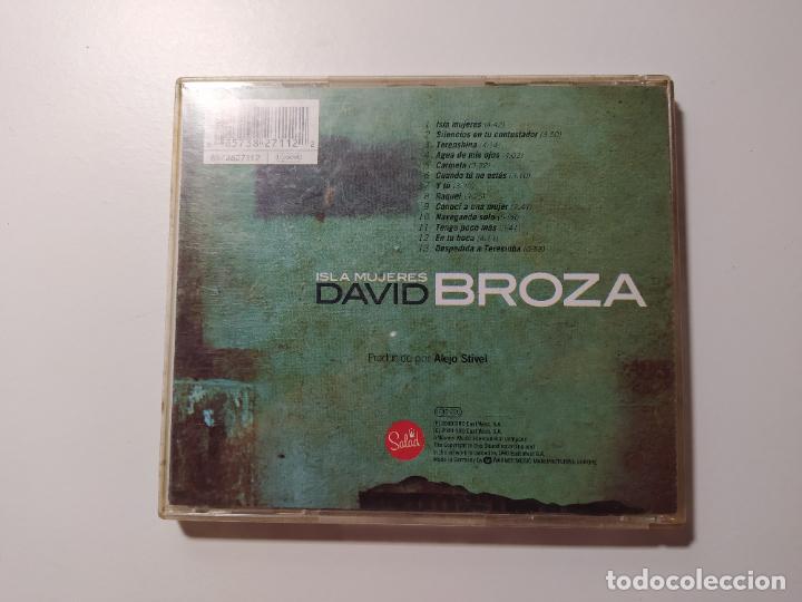CDs de m&uacute;sica: DAVID BROZA - ISLA MUJERES - CD. TDKCD31 - Foto 3