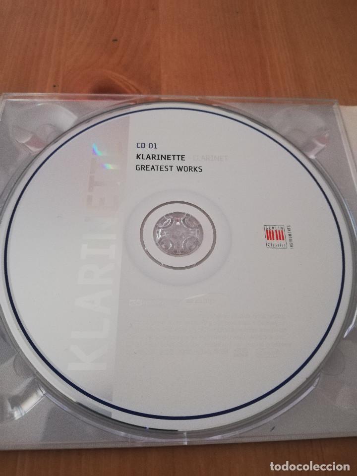 CDs de m&uacute;sica: KLARINETTE. GREATEST WORKS (2 CD) - Foto 2