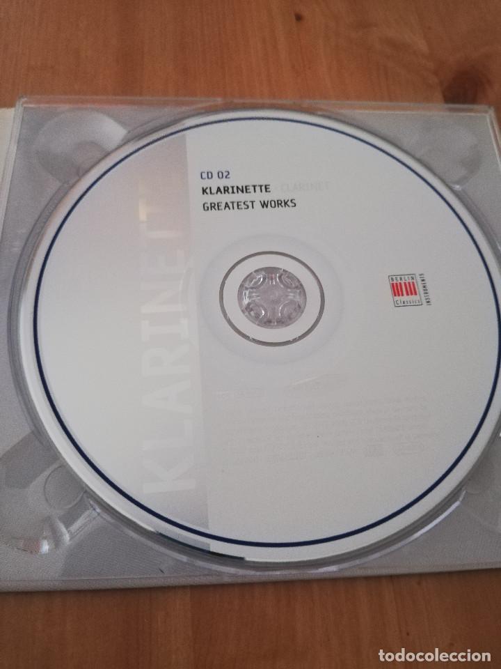 CDs de m&uacute;sica: KLARINETTE. GREATEST WORKS (2 CD) - Foto 3