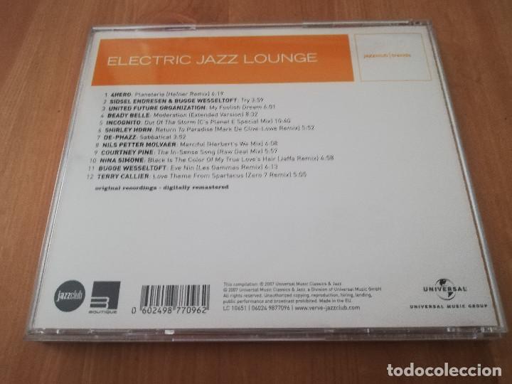 CDs de m&uacute;sica: ELECTRIC JAZZ LOUNGE (CD) - Foto 3