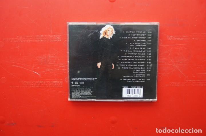 CDs de m&uacute;sica: C D FAITH HILL &rdquo;BREATHE&rdquo; - Foto 2